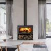 Poêle à Bois étanche SUPRA Larry Sur Bûcher 8,5 KW -MODERNA Soldes Magasin scene supra 900x900 1