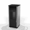 Poêle à Granulés Acier SUPRA Calliopé 8kW Gris