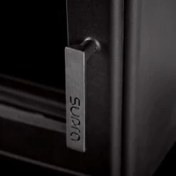 Poêle à Bois Fonte SUPRA Udo Rabaissé 9kW -MODERNA Soldes Magasin supra udo rabaiss poignee1